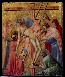 Pieta. De kruisafneming (altaarstuk)