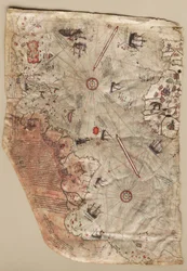 De wereldkaart van Piri Reis, 1513