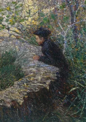April ochtend in Ligurië of Olijven bij Albaro