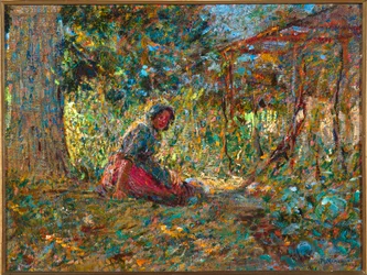 In de tuin, ca. 1891