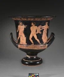 Lucaanse Calyx-Krater, circa 400 v.Chr.