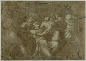 Romeinse Soldaten Arresteren Sint-Pieter (?)
