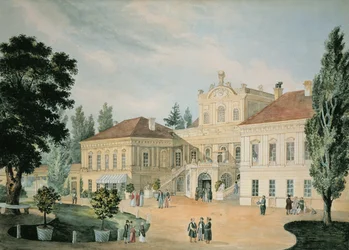 Pulawy Paleis, 1842