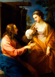 Christus en de vrouw van Samaria