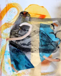 Levendige abstracte beweging