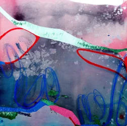 Levendige abstracte energie