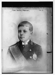 Koning Manuel van Portugal als jongen