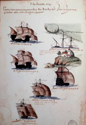 Handschriftpagina “Herinneringen aan de armada