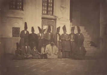 [In de Moskee van de Damegan De Eunuchen], 1850s