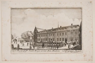 Bezoek van Frederik V aan de Sorø Academie
