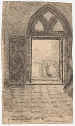 Het wapenhuis in Karise Kerk