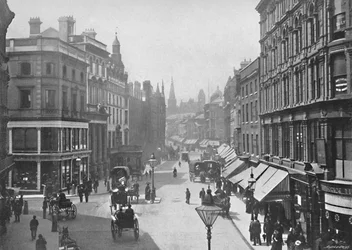 New Street, Birmingham, ca. 1896