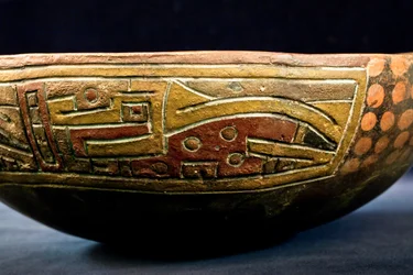 Beker / Paracas cultuur (terracotta)
