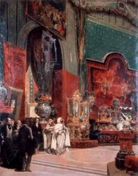 Abd al-Kadir bezoekt de Exposition Universelle de Paris, 1855