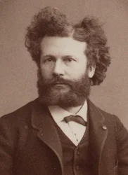 Portret van Camille Flammarion 1842-1925, 1884
