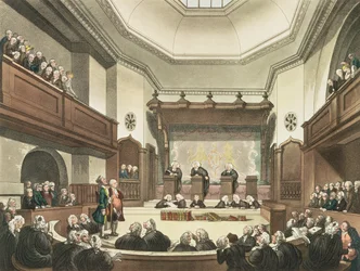 Hof van Gemeen Pleas, Westminster Hall, uit 