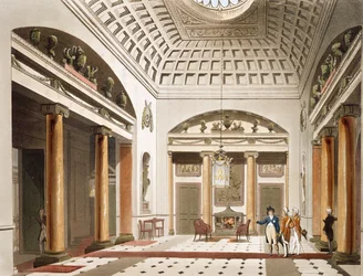 De Hal, Carlton House, uit Ackermann
