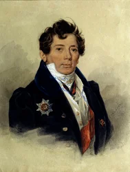 Portret van Alexander Toergenjev (1784-1846), historicus en staatsman