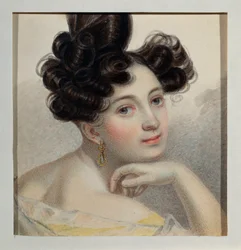 Portret van gravin Glafira de Balmen