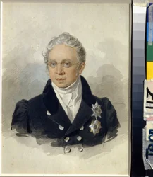 Portret van graaf Charles Robert de Nesselrode