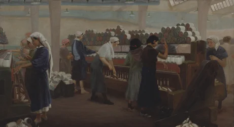 Textielfabriek in Kirovobad