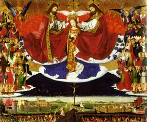 De kroning van de Maagd, 1454