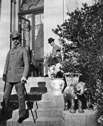 Koning Christian IX van Denemarken 1818-1906 en Prins Frederik 1868-1940, 1904 1908