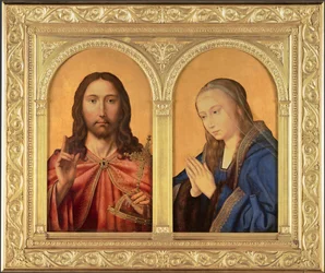 Diptiek: Christus en de Maagd, Tussen 1500 en 1550