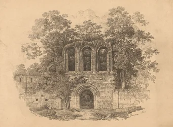 Poort bij Fountains Abbey
