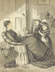 Generaal en Mevrouw George Washington, 19e eeuw