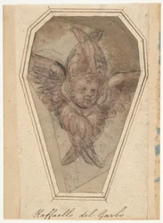 Een seraf, cartoon voor een borduurwerk, 1466-1524