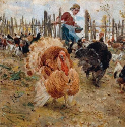 Maaltijd van kalkoen