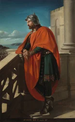 Portret van koning Ataulf van de Visigoten
