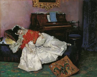 Het lezen Aline Masson