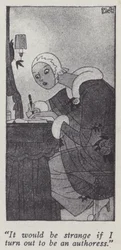 Illustratie voor Gentlemen Prefer Blondes door Anita Loos
