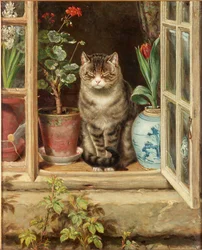 Knipperend in de zon, 1881