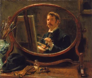 Zelfportret, 1895