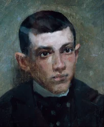 Portret van de schilder Pablo Picasso (1881-1973)