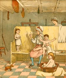 Badtijd, ca. 1881