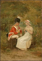 De vrijage van de vrijwilliger, 1798
