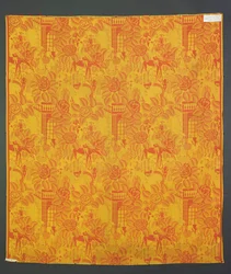 Doek met Art Nouveau-stijl ontwerp (textiel)