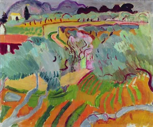 Landschap in de Provence