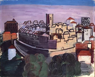 Landschap in de buurt van Vence