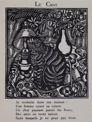 De kat - in "Le Bestiaire ou cortege d