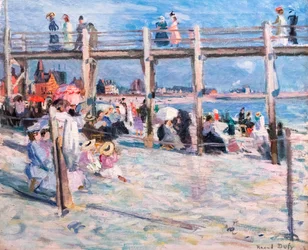 De baden van Marie-Christine in Ste-Adresse