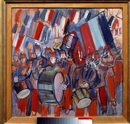 De band, 14 juli, Militaire parade