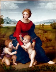 De Maagd in de Weide of Madonna van het Belvedere