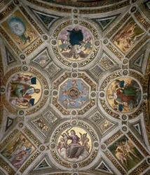 Plafond in Stanza della Segnatura