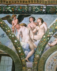 Cupido en de drie Gratiën, 1517-1518