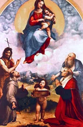 Madonna di Foligno, ca. 1511-1512